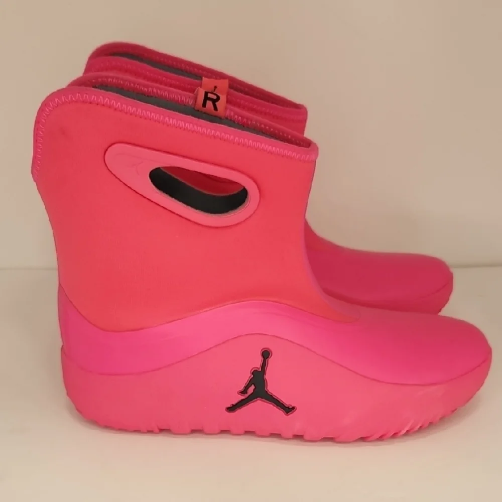 Jordan Kids' Vibrant Pink Rain Boots